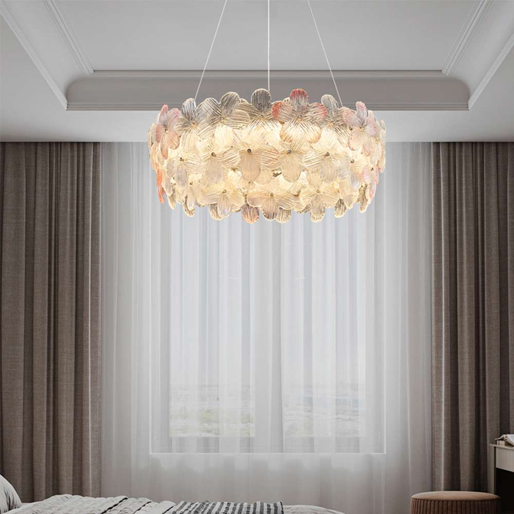 elegant flower chandelier