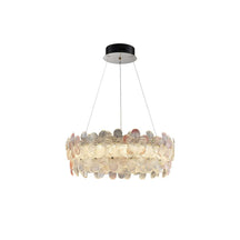 art deco floral chandelier