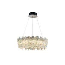flower-inspired chandelier