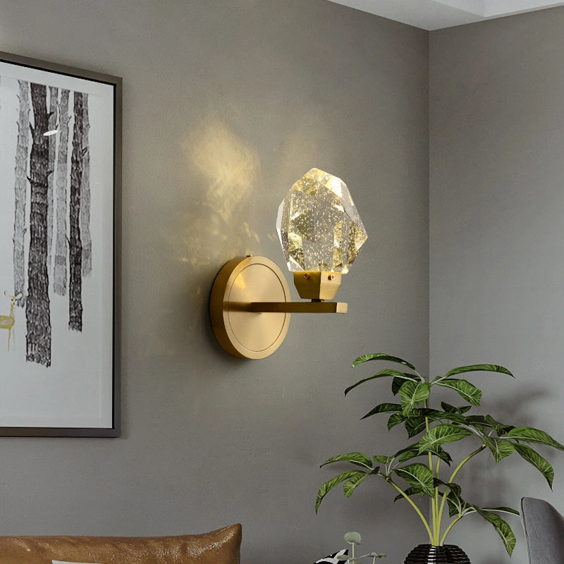 crystal wall sconces