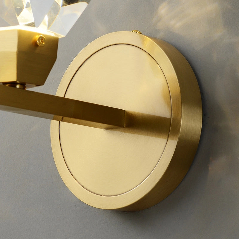 modern crystal wall sconces