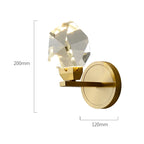 living room crystal sconces