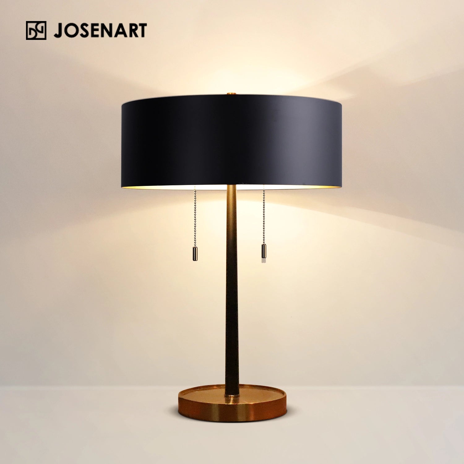 modern black table lamp