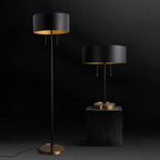 black metal lamp series