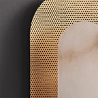 Asher Horizon Alabaster Wall Lamp | Alabaster Accent Lighting for Homes - View 5