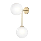 ashleigh glass wall sconce detail
