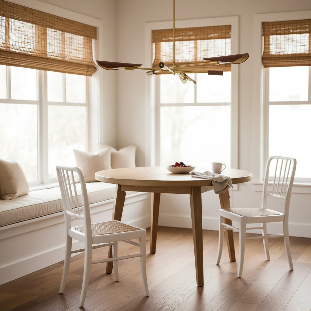 Astrid Chandelier in a styled interior — Josenart Lighting