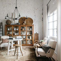 Atherton Forged Iron Chandelier 6-Light — Industrial Heritage Ceiling Light with Warm Commanding Glow