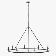 Aurelia Ring Chandelier - Modern LED Ring Chandelier