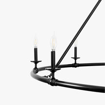Aurelia Ring Chandelier - Modern LED Ring Chandelier