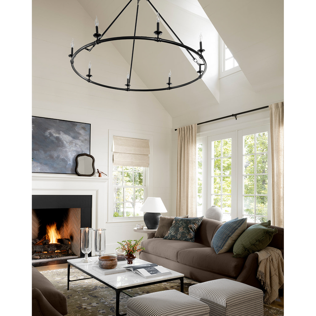 Aurelia Ring Chandelier - Modern LED Ring Chandelier