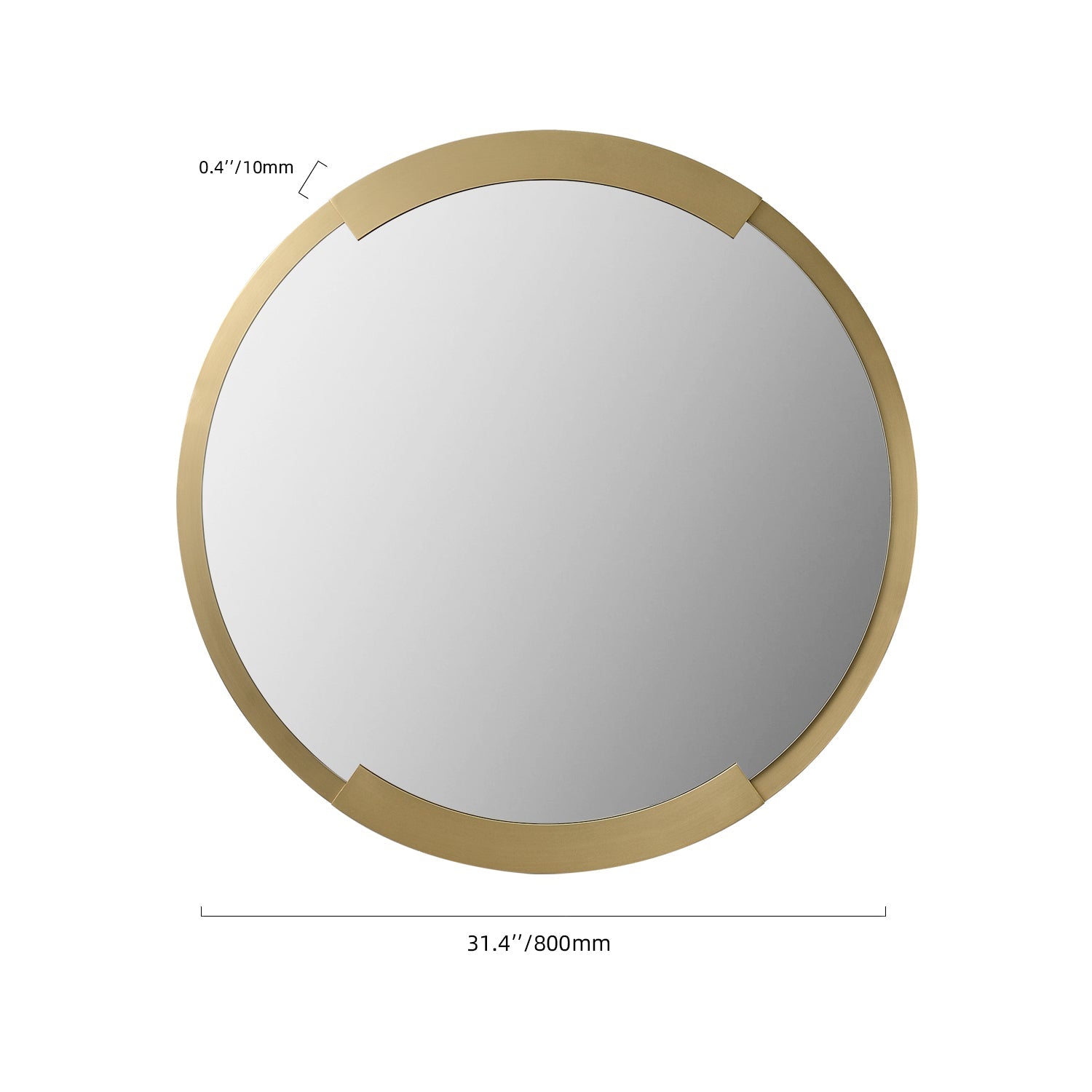 gold scalloped frame