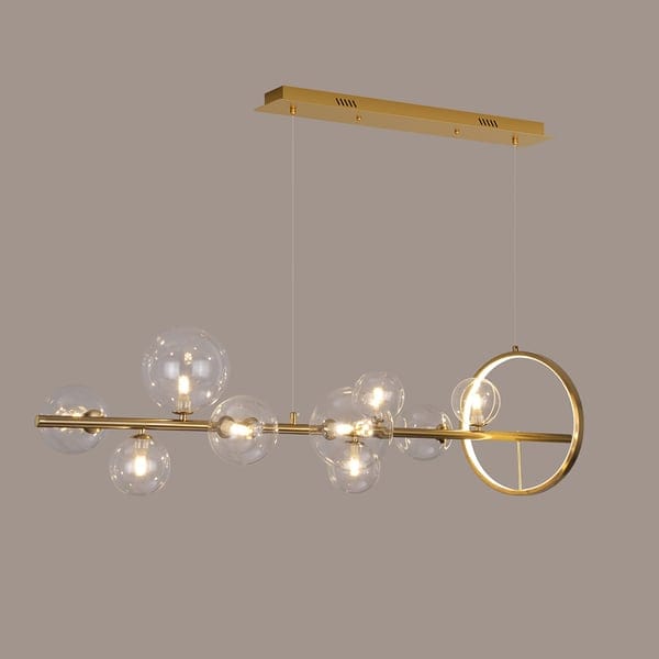 Glass Ball Modern Kitchen Island Lighting – Kitchen Light Fixtures - View 17