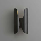 sleek brass led sconce