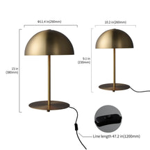 mushroom table lamps