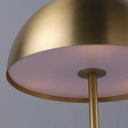 modern bates brass table lamp
