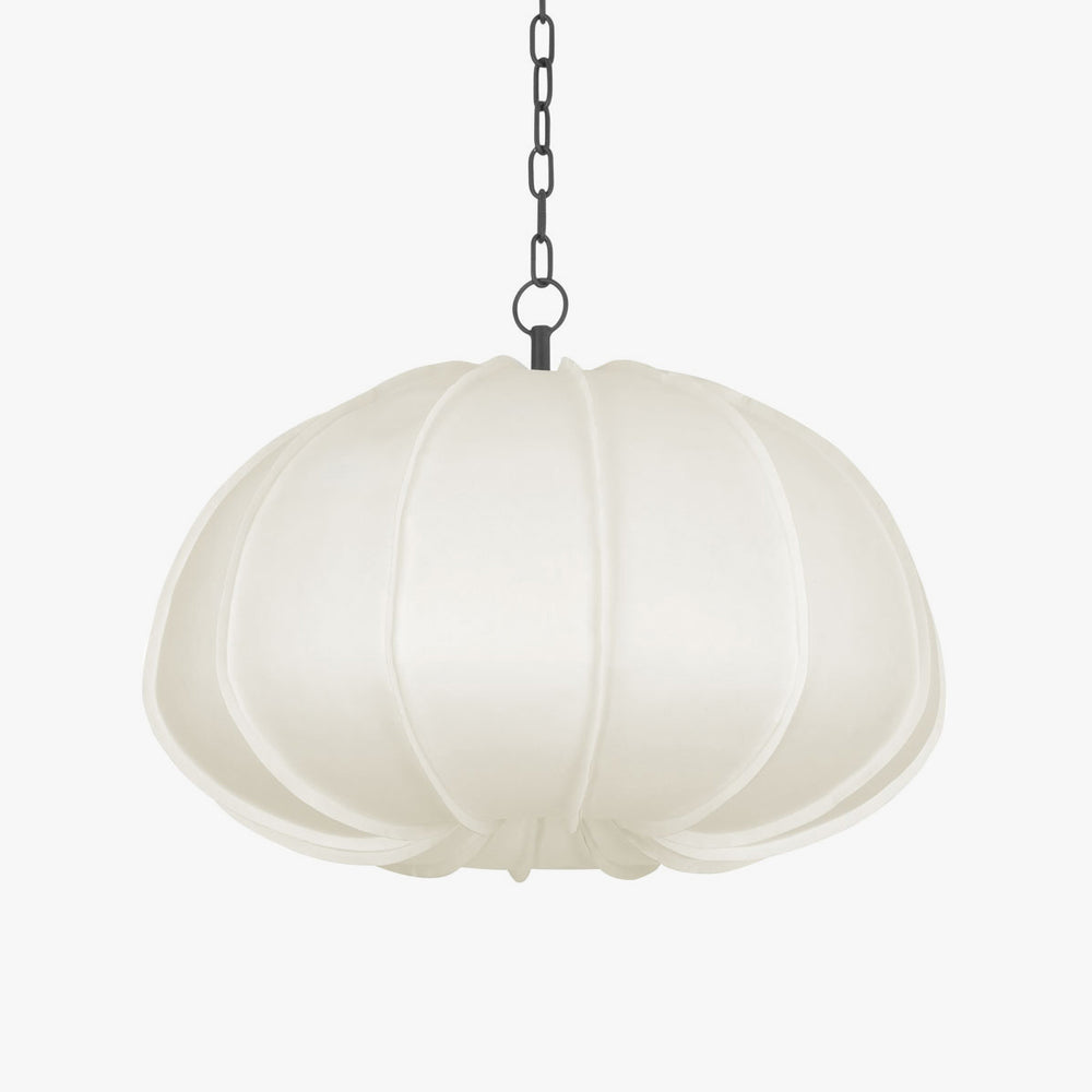 Bayu Pendant — Southeast Asian Artisan Hanging Light with Warm Airy Glow