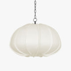 Bayu Pendant — Southeast Asian Artisan Hanging Light with Warm Airy Glow