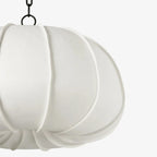 Bayu Pendant — Southeast Asian Artisan Hanging Light with Warm Airy Glow