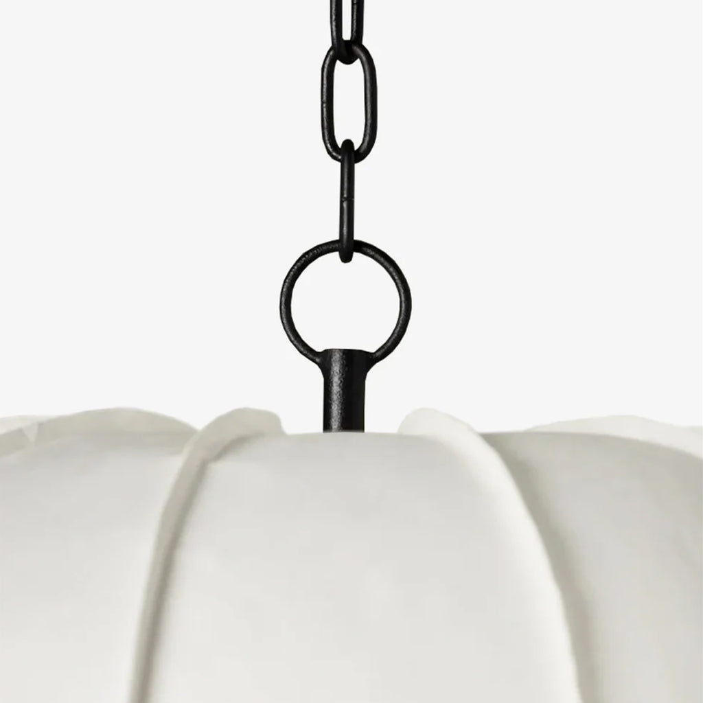 Bayu Pendant — Southeast Asian Artisan Hanging Light with Warm Airy Glow