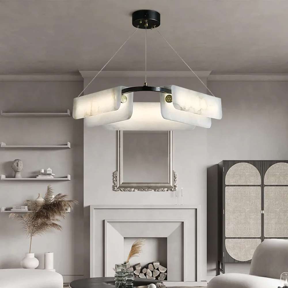 black chandelier for living room
