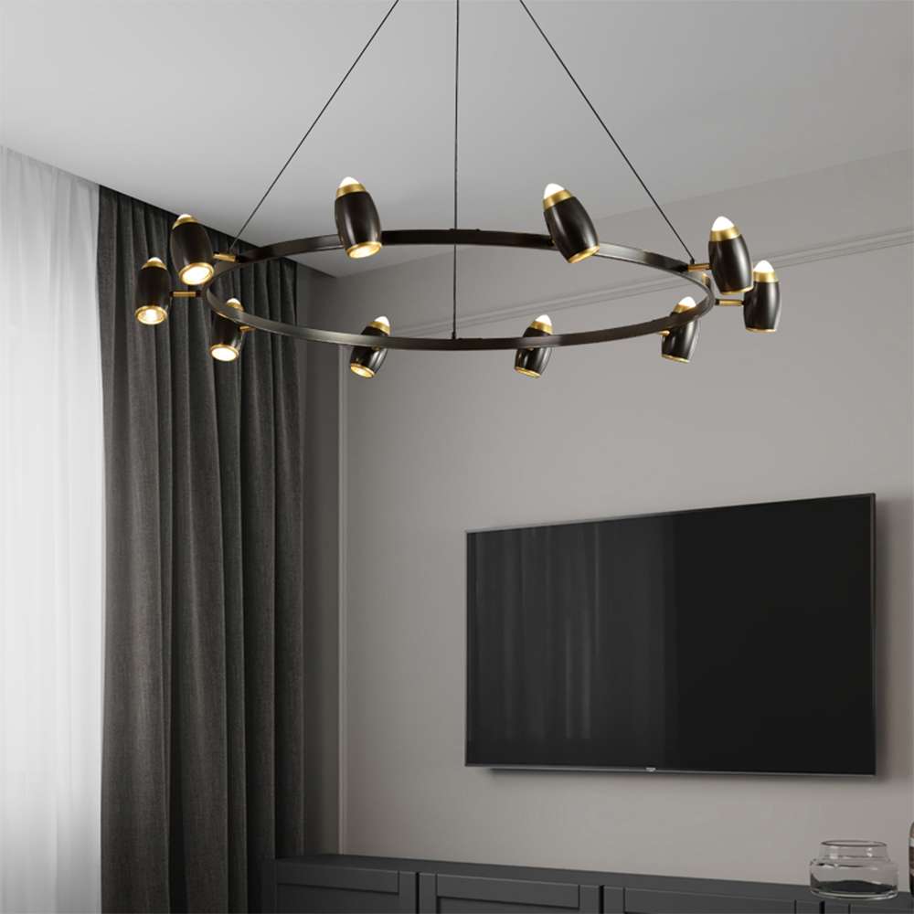 integrated led chandelier design