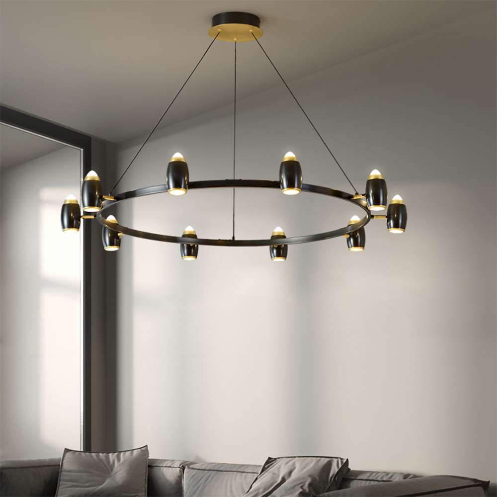 black modern light fixtures