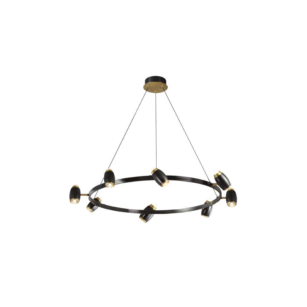 modern round chandelier led