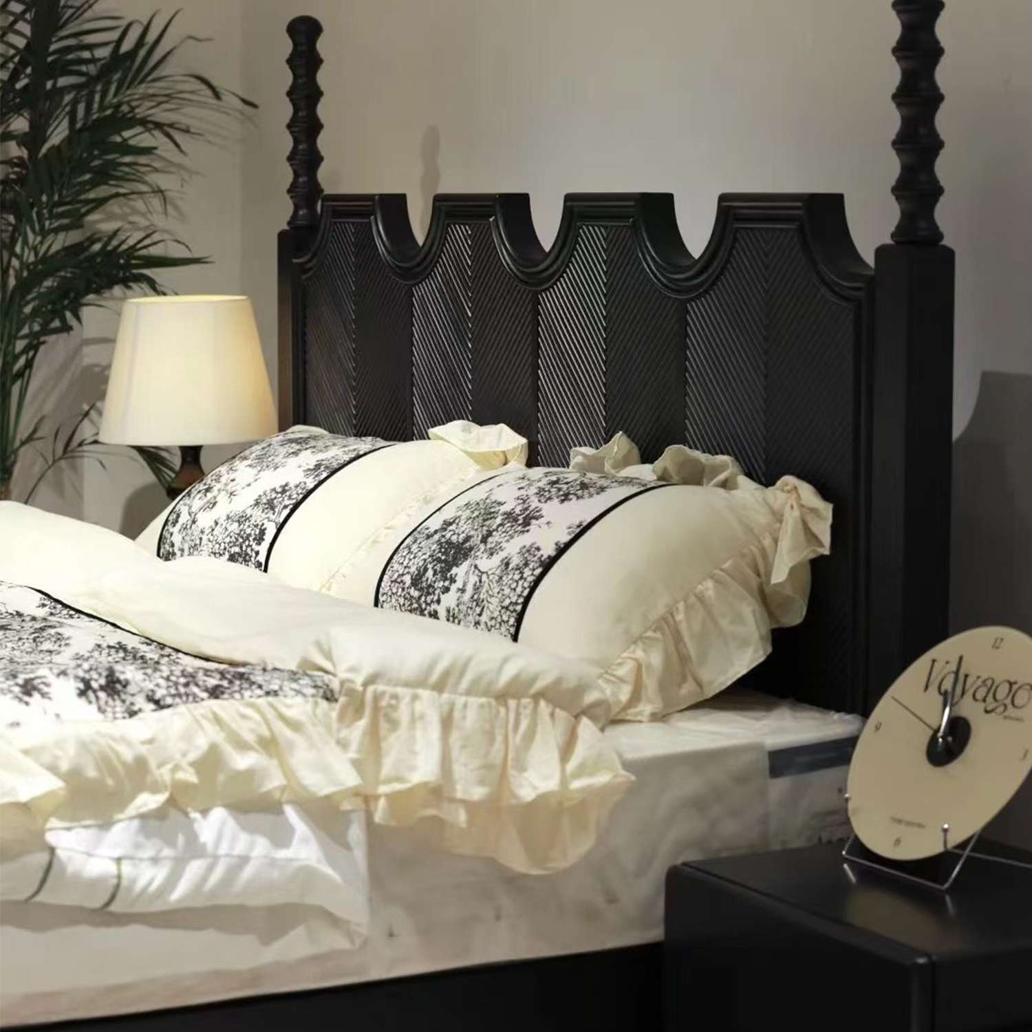 black beds