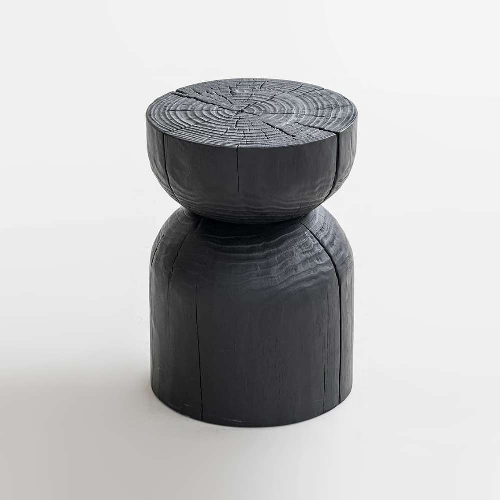 natural wood coffee table