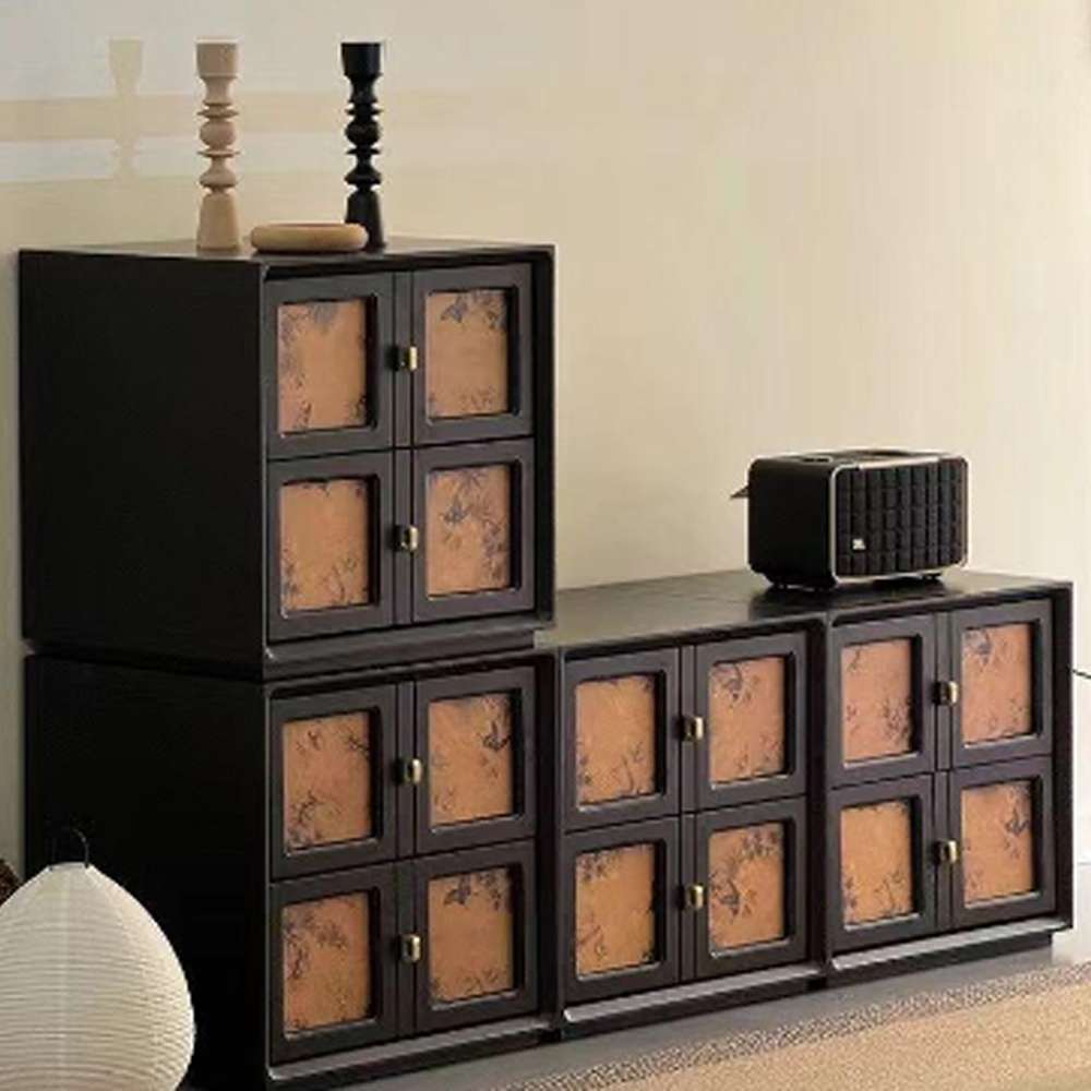 wood filing cabinet