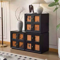 black sideboard