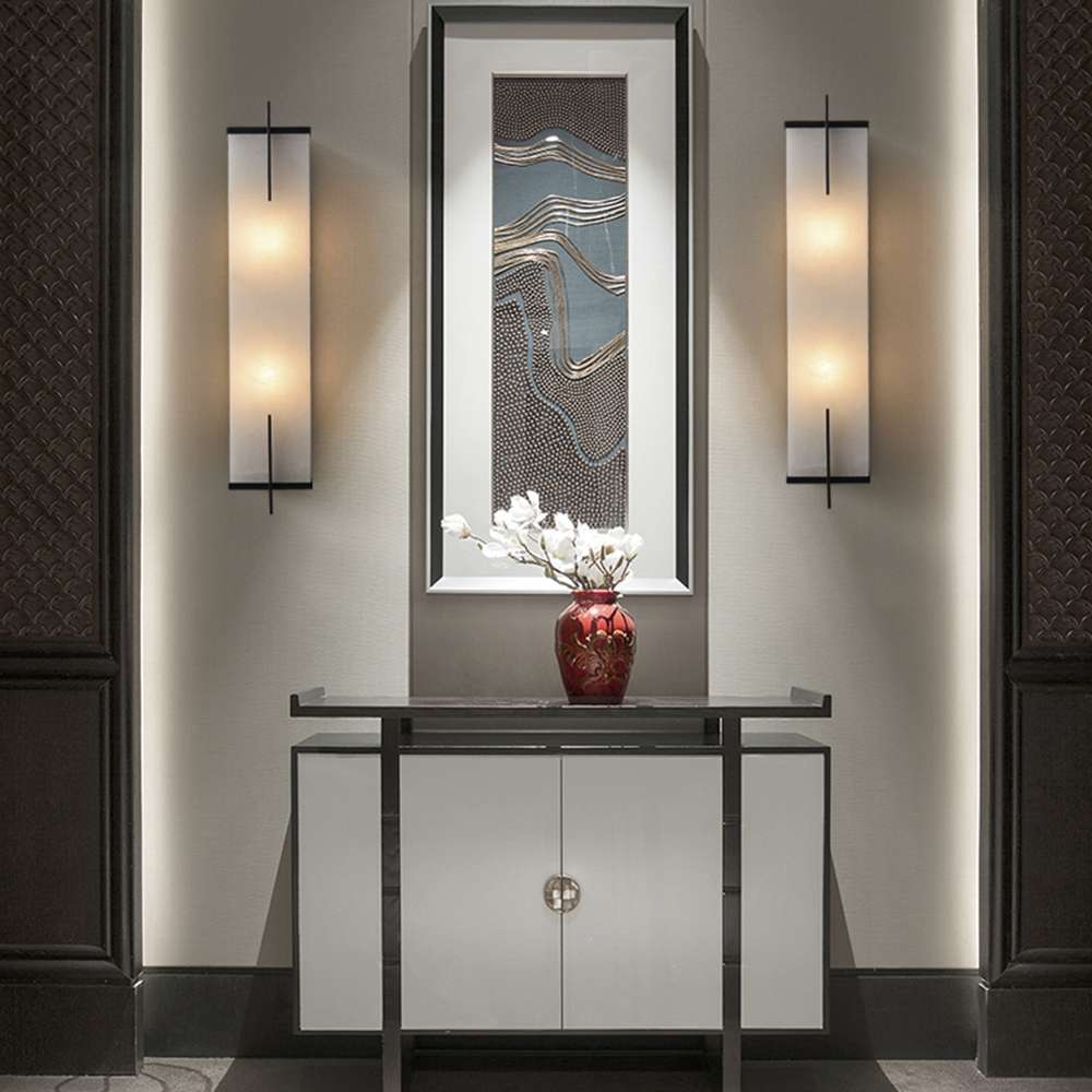 blade design wall sconce