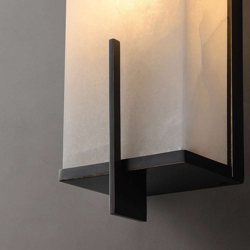 marble blade wall light