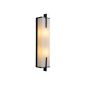 wall sconce in black marble