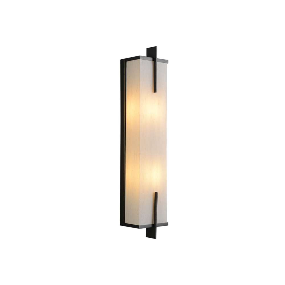 wall sconce in black marble