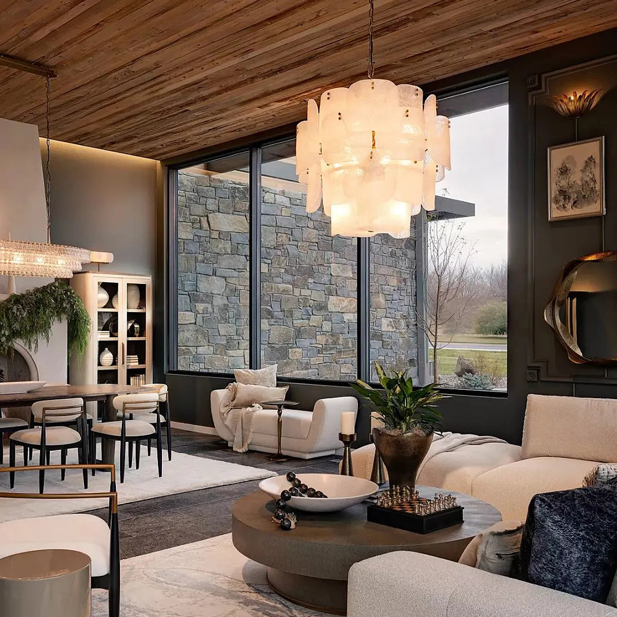 blaire round chandelier