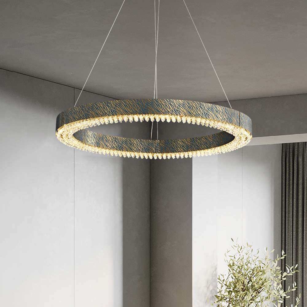 LED lighting crystal chandelier