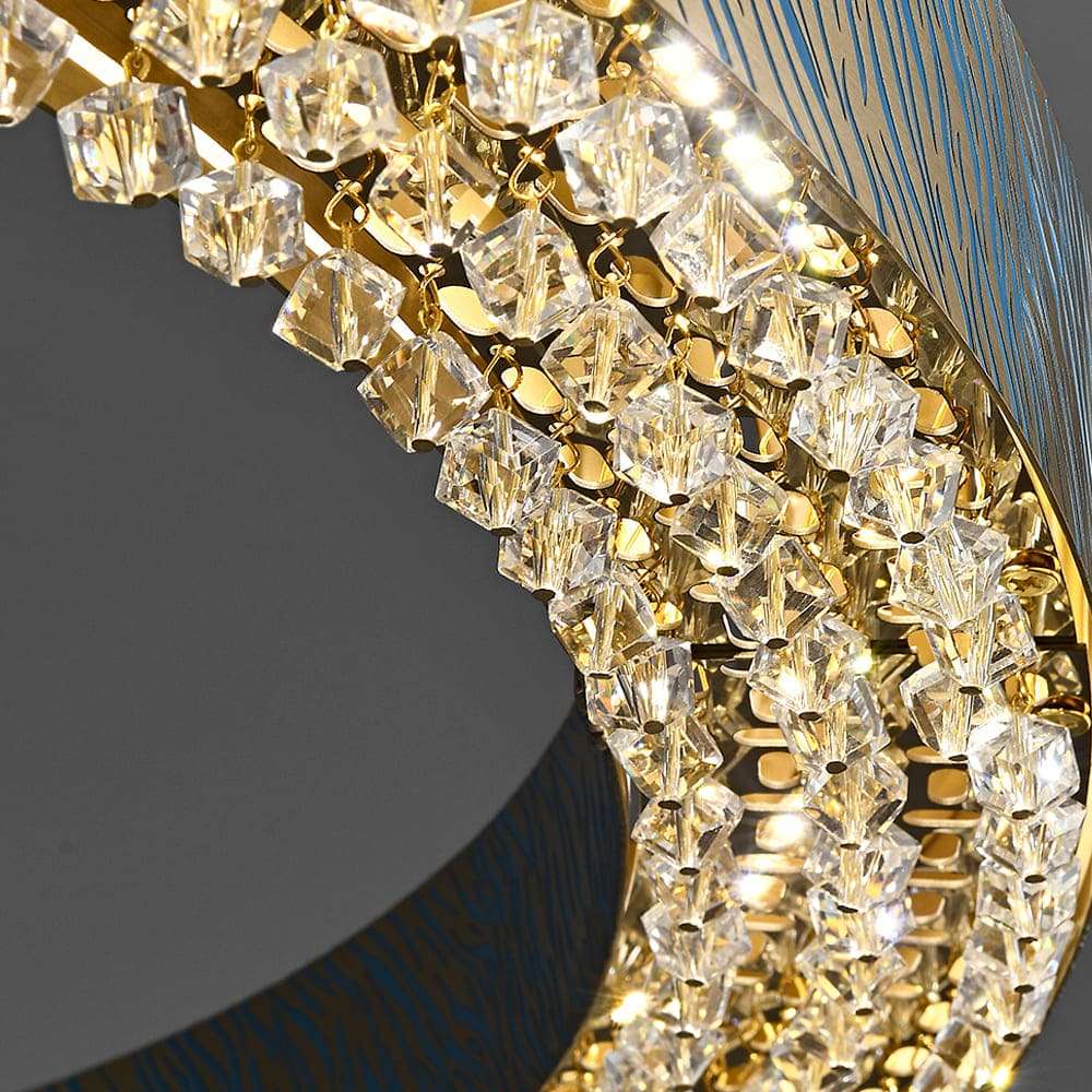 unique crystal chandelier