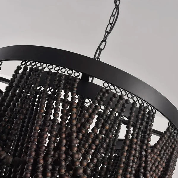 bead chandelier lamp