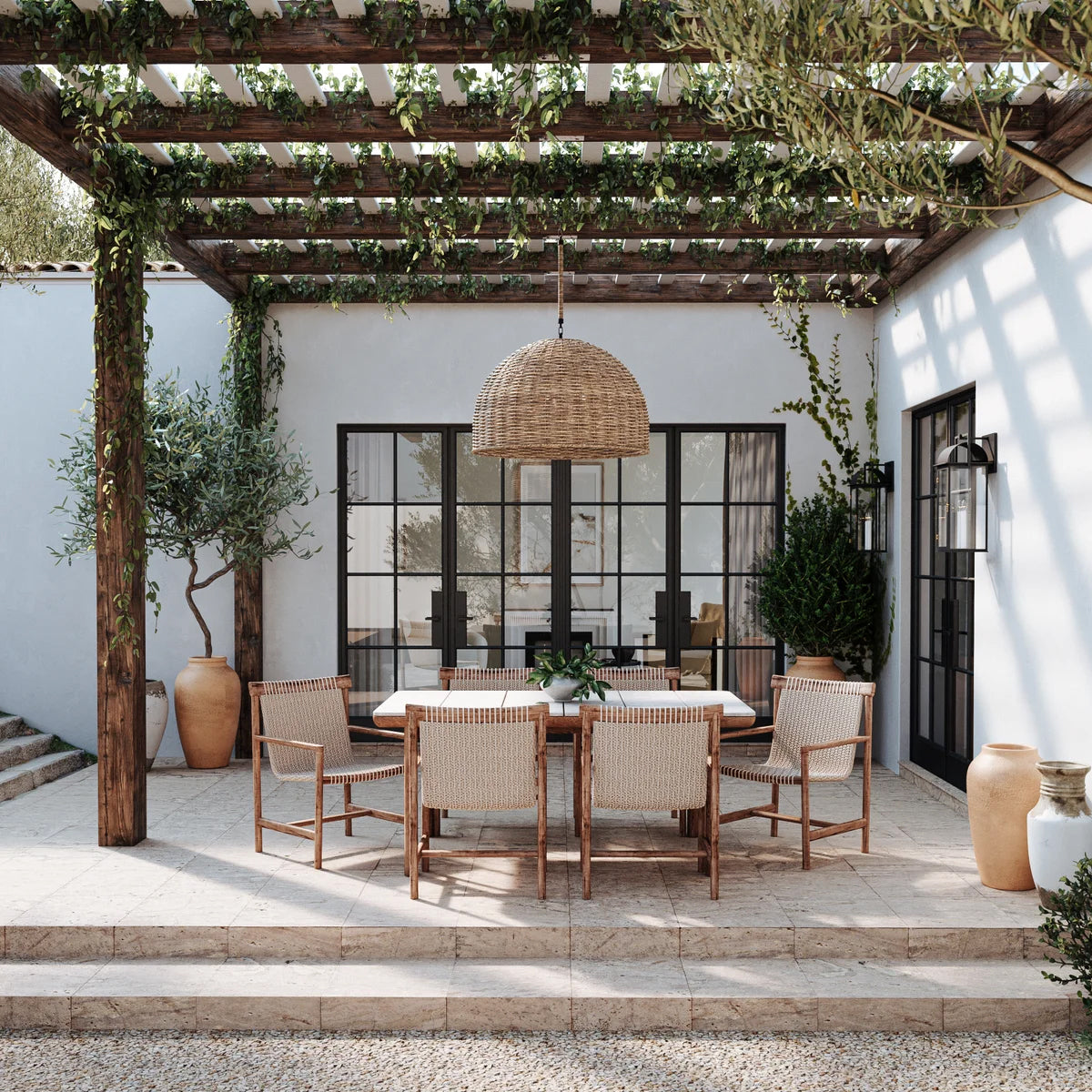 Bohen Exterior Wall Sconce — Modern Outdoor Wall Light