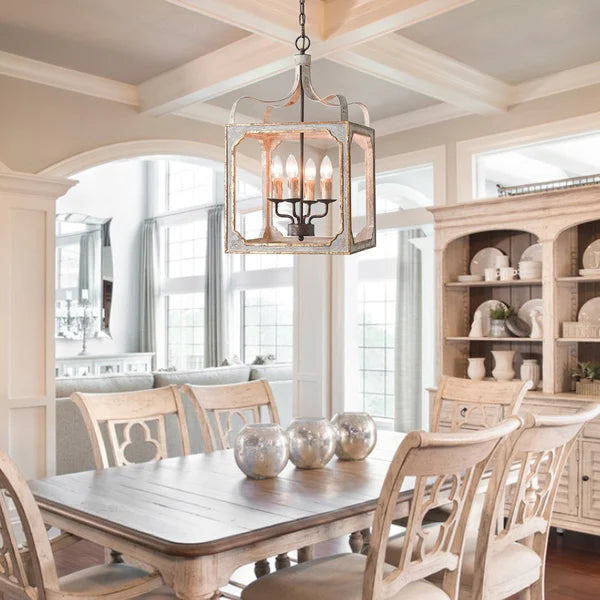 rustic chandelier Lantern Lights