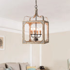 farmhouse rustic hanging lamp