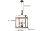 farmhouse chandelier lamp