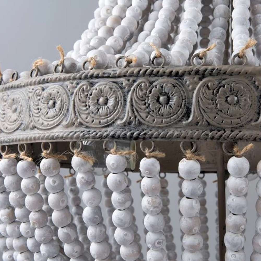 coastal style boho chandelier