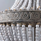 coastal style boho chandelier