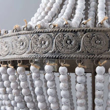 coastal style boho chandelier