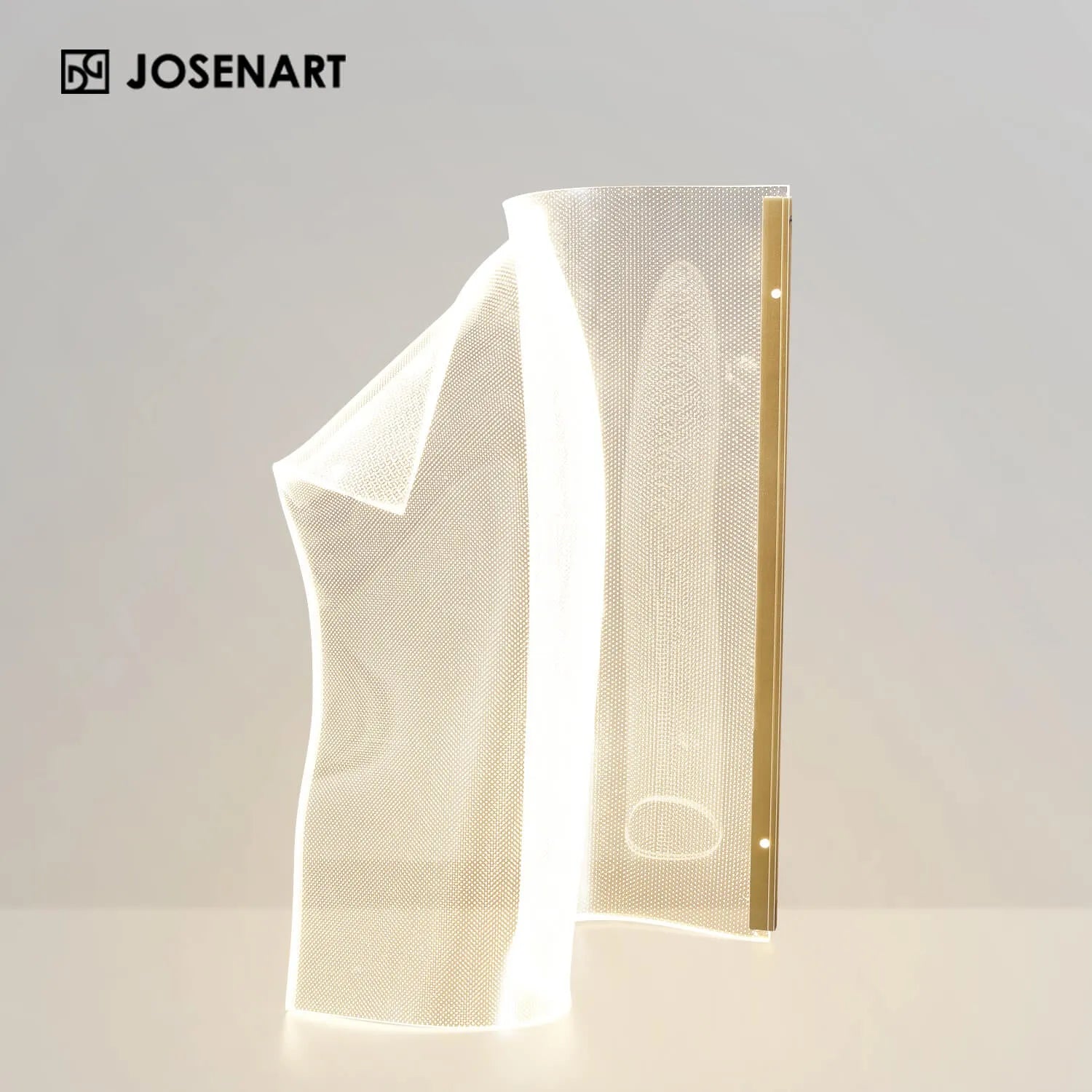 table lamp with acrylic