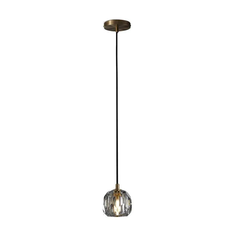 boule de cristal glass cord pendant
