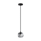 boule de cristal glass cord pendant